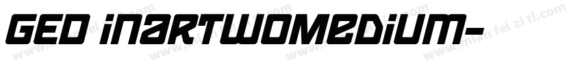 GED inarTwoMedium字体转换